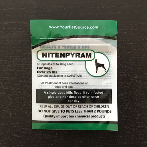 Nitenpyram Flea Medicine for Dogs over 25 lbs